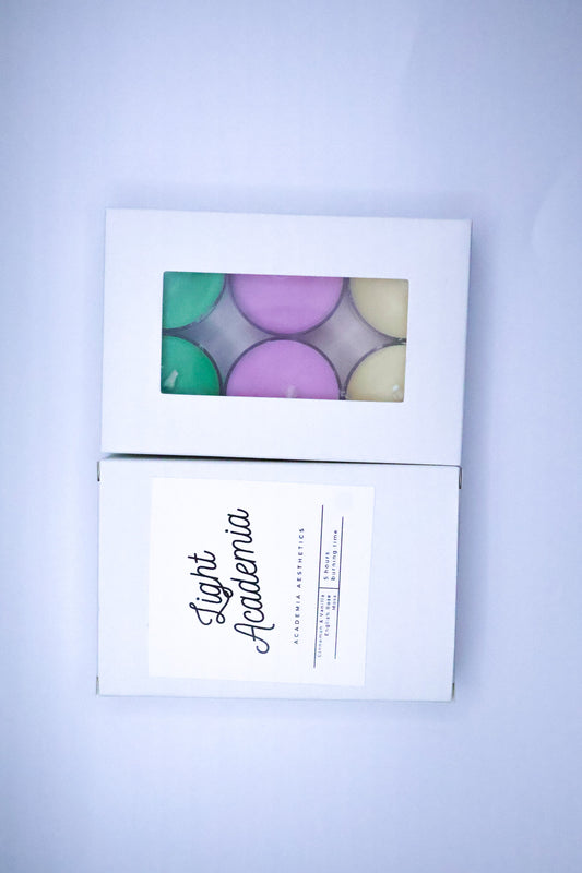 Light Academia tealight