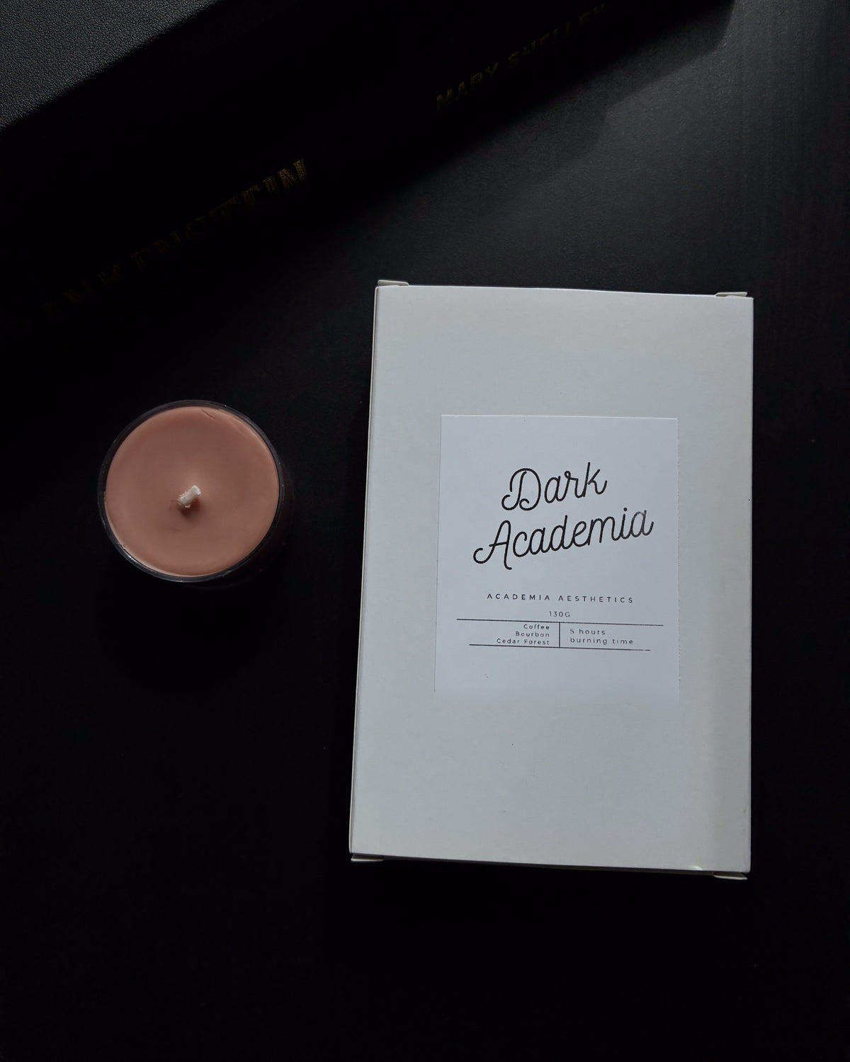 Dark Academia Tealights