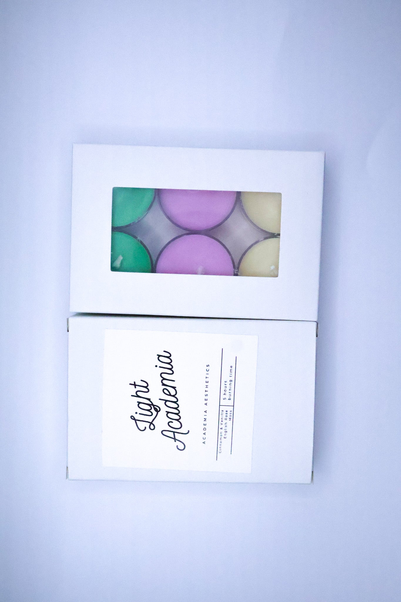 Light Academia tealight