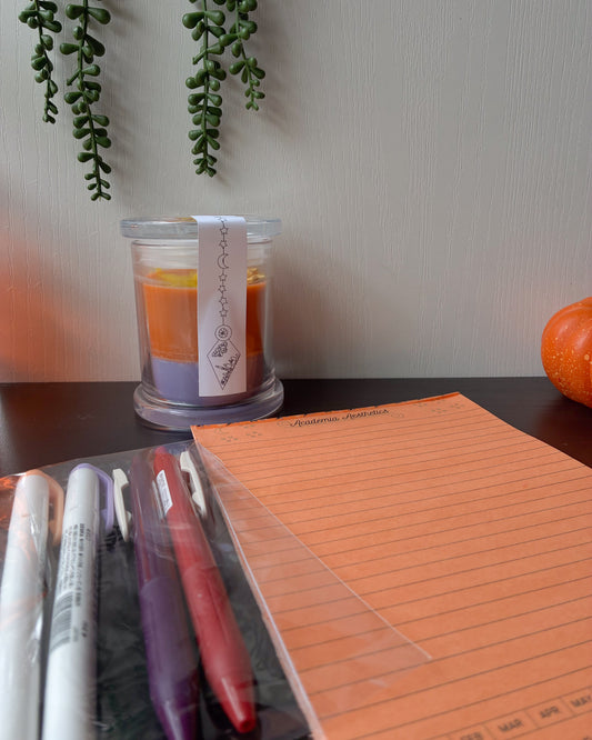 Witchy cottagecore stationary bundle