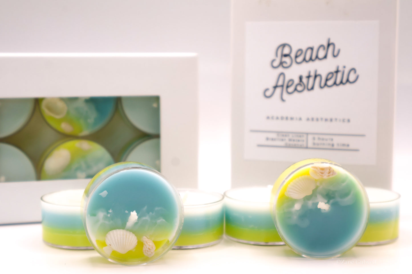 Beach Aesthetic Tealights