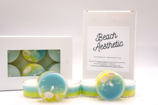 Beach Aesthetic Tealights